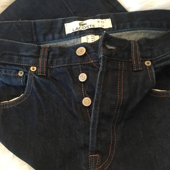 lacoste jeans mens